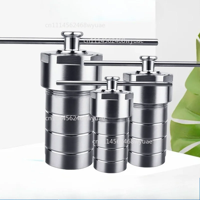 Stainless Steel Hydrothermal Autoclave Reactor Chamber Synthesis 5/10/15/20/25/50/100/150/200/250/300/500ml PTFE 220 centigrade