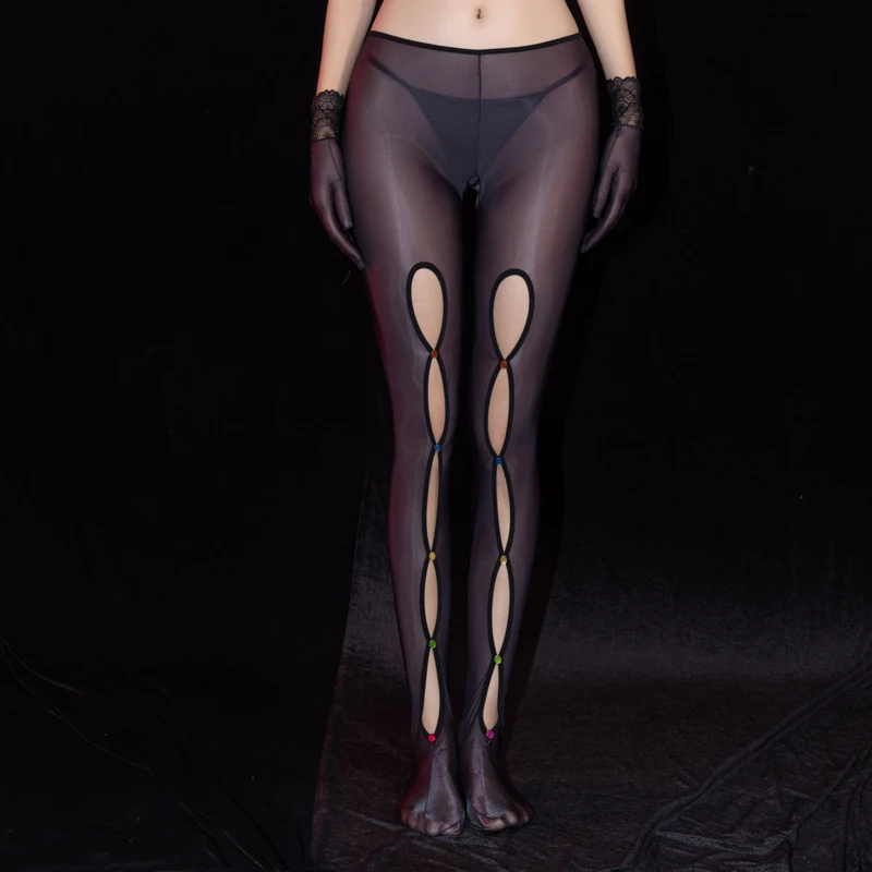 

Шелковистые колготки с открытой промежностью, ажурные носки, брюки, эластичные колготки с низкой посадкой, леггинсы, прозрачные экзотические женские аксессуары, нижнее белье