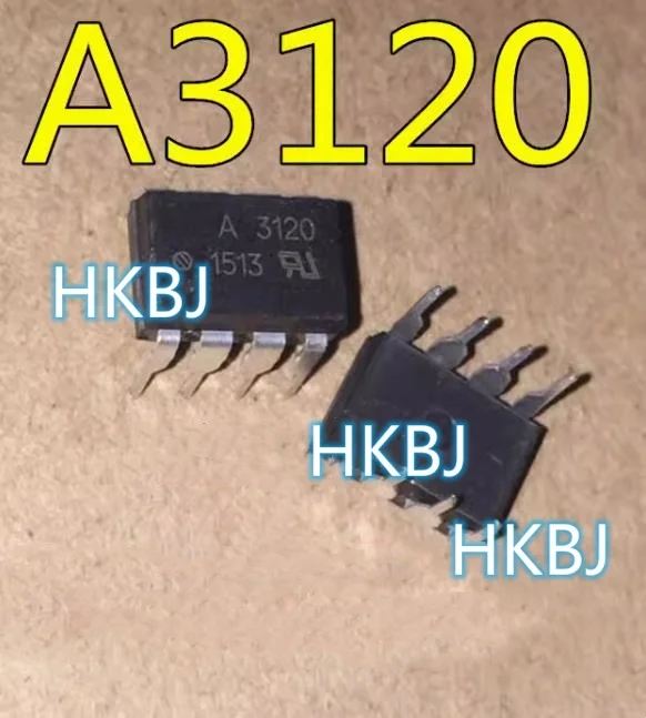 Piezas Original, A3120, A3120V, HCPL3120, HCPL-3120 V, nuevo, 10 unidades