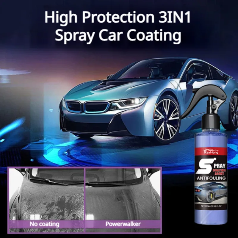 Car Coating Spray Surface Cleaning Coating Car Refinishing Coating Spray Highly Effective Degreaser