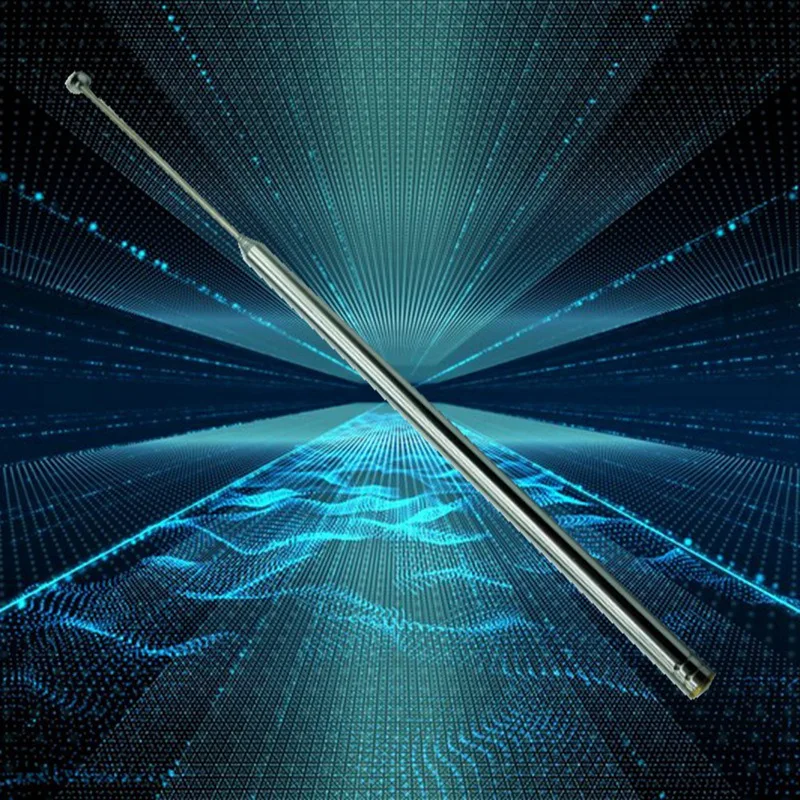 Inner Tooth Antenna Telescopic Antenna Radio Antenna 7155-7-Section TV Multifunctional Easy To Use Antenna Durable Easy To Use