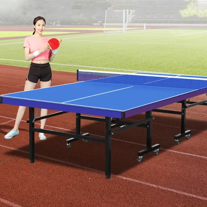 Draagbare pingpongtafel de tenis de mesa tafeltennistafel met tafeltennisset