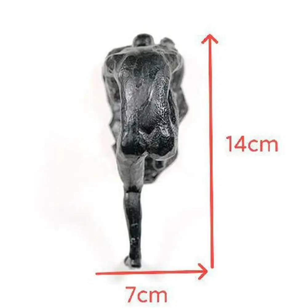 Athlete Rock Climbing Man Resin Background Wall Hanging Decoration Sculpture Statue Figures Creative Rock Climber Statue Pendant