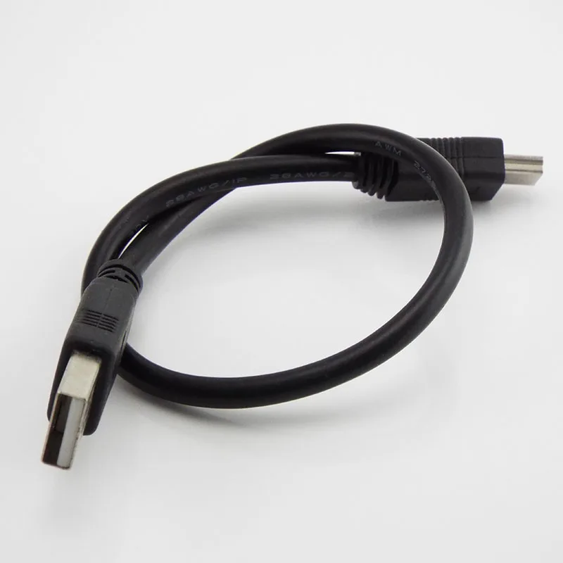 0.3m/0.5m/1m/3m/5m Mini USB Data Charging Cable Cord 5pin USB T-port Extension Cables Computer MP3/MP4 Adapter Connector