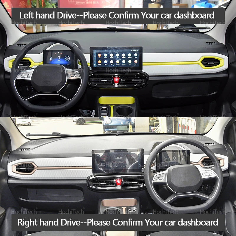 غطاء لوحة القيادة ل Sehol E10X JAC E-JS1 JAC E10X 2021 2022 2023 غطاء لوحة سيارة تجنب لوحة مضيئة المضادة للأشعة فوق البنفسجية السجاد حصيرة #2