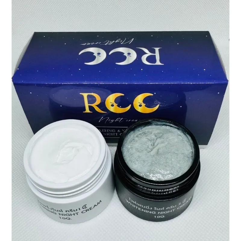 Thailand RCC Dual Action Night Cream | Skin Repair & Even Tone, Redness Soothing, Moisture Recovery & Glow Booster