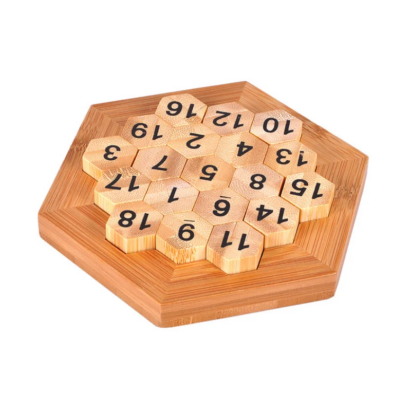 

Aristotle’s Number Puzzle Classic IQ Wooden Mind Brain Teasers Math Puzzles Game