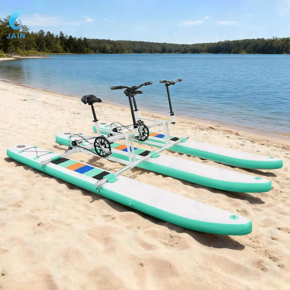 Two-Person Inflatable Pedal Water Bike/Kayak—The Ultimate Water Sports Gear: More Stable and Easier to Maneuver