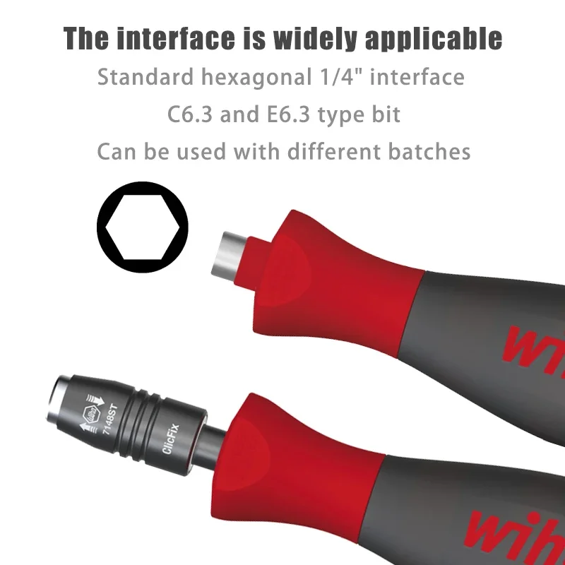 WIHA 29463 32160 32161 40331 25874Hexagonal Socket Bit Holder