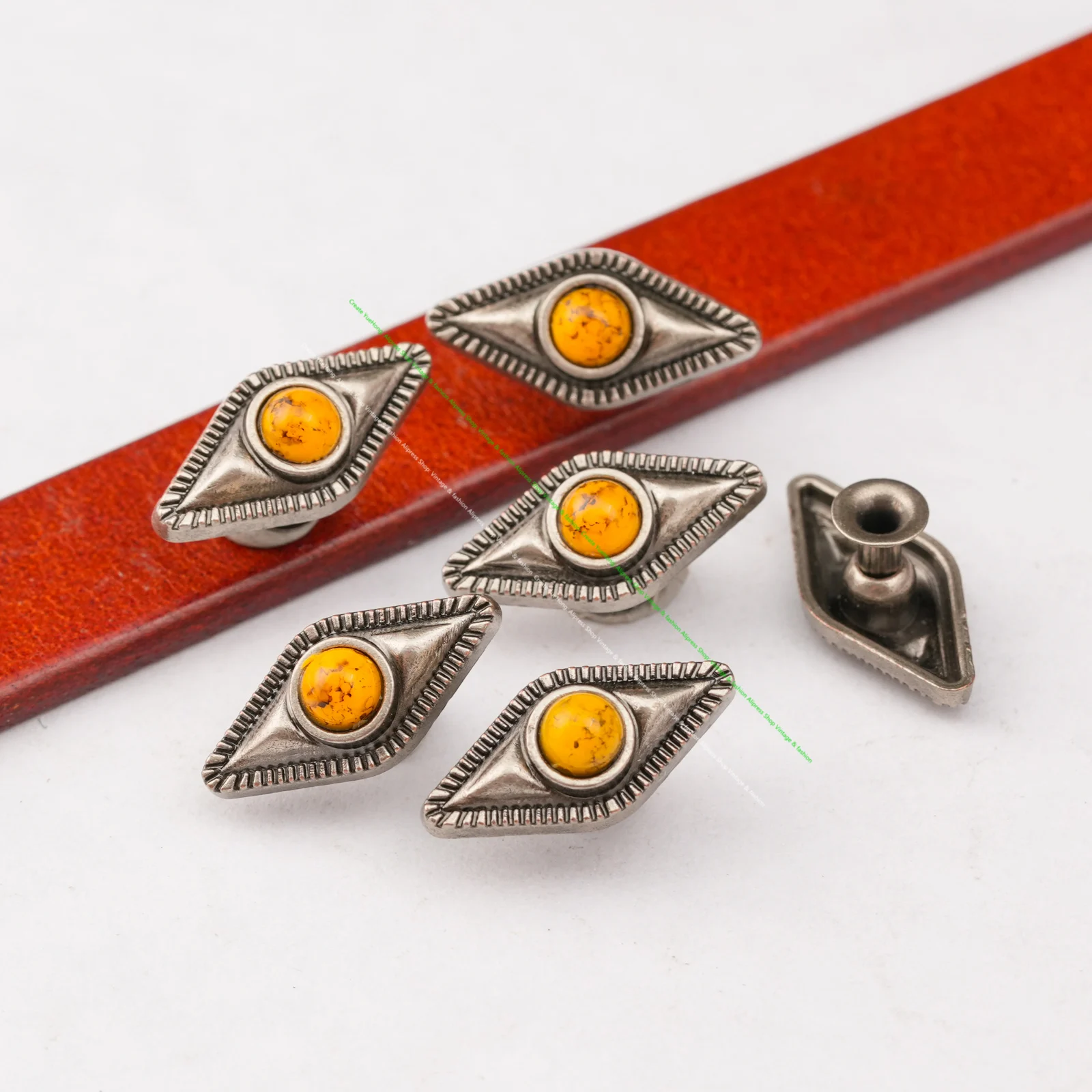 10 шт. 20*10 мм серебристые ме – обзор и цена Leatherwork Hardware