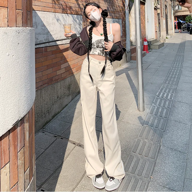 

Джинсы с высокой талией, женские большие размеры, большие, пышные, женские джинсовые, модные, удобные, базовые, простые, на каждый день, универсальные