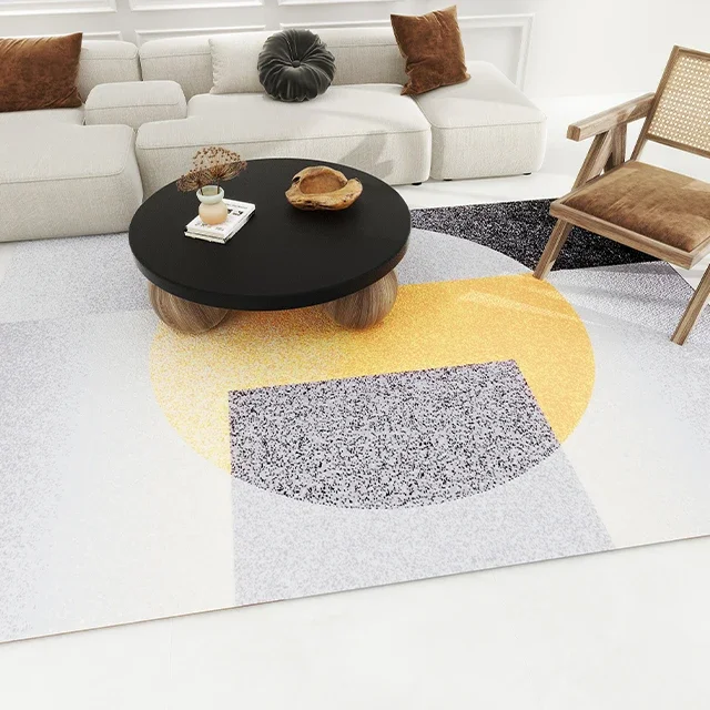 East Path Modern Living room Bedroom Game room Rugs Square Floor Decor Barefoot Carpet Home textiles