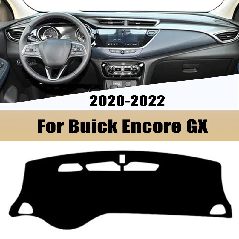 

Car Dashboard Cover Sun Shade Mats Avoid Light Pads Instrument Panel Protective For Buick Encore GX 2020-2022 2021 Model