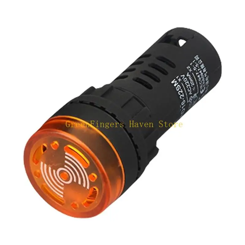 F68D  Audible Visual Alert Device Stylish Multiple Power Alarm ABS for Safety