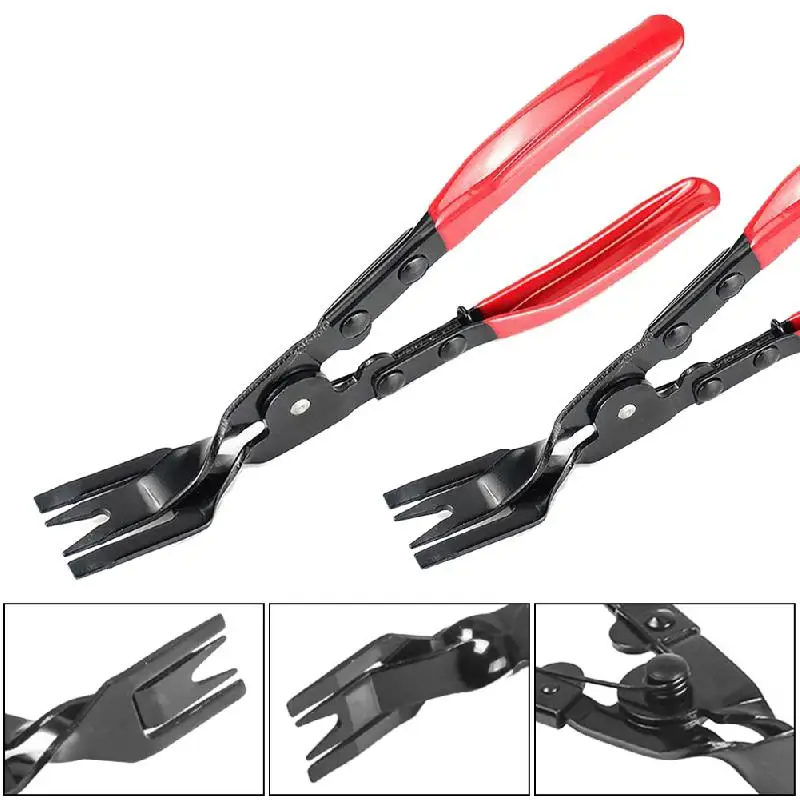 Car Trim Clip Removal Pliers Headlight Repair Door Panel Retainer Clip Remover Dashboard Panel Upholstery Remover Repair Tool - Image 3