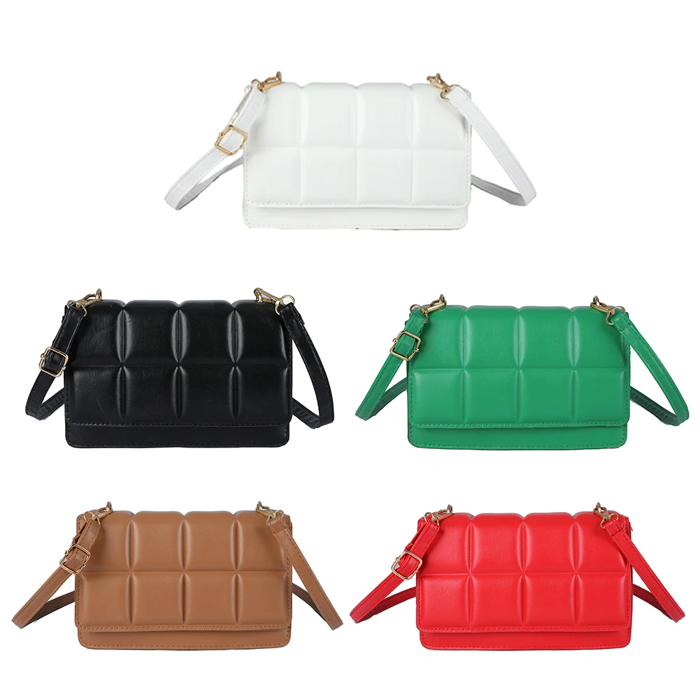 

Женская квадратная сумка через плечо из искусственной кожи с клапаном, маленькая сумка-мессенджер, подарки на праздники и дни рождения для женщин