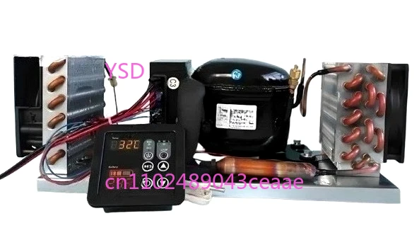 

BD35A Mini Air Conditioner - 12V/24V/48V Cooling Unit with Instant Startup