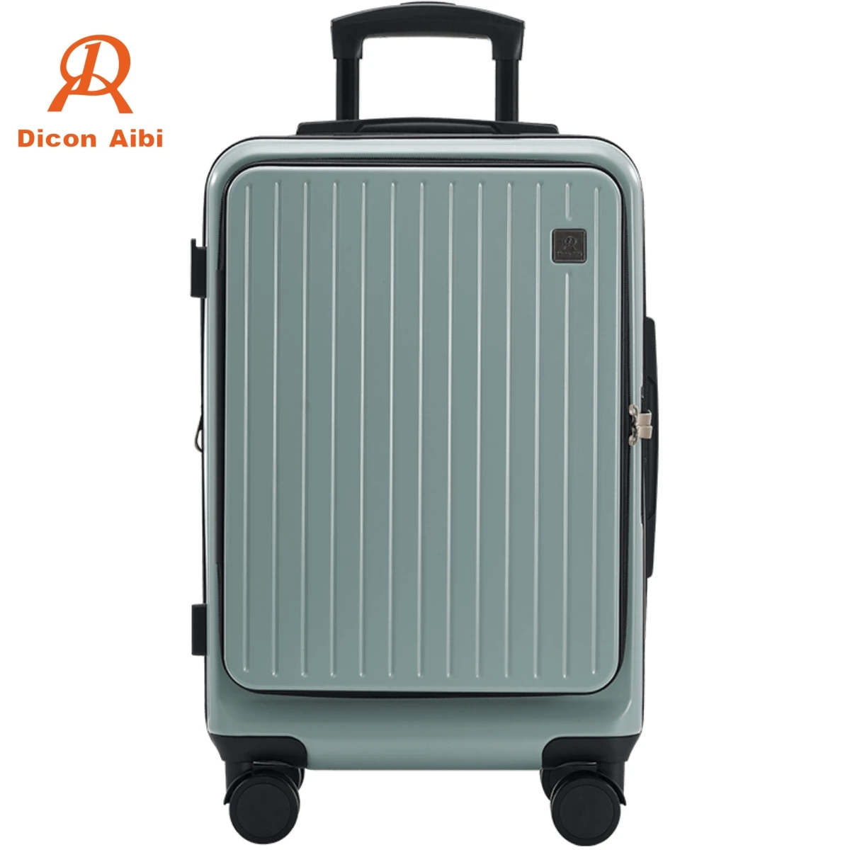 Dicon Aibi Suitcase Men Carry-On Luggage Women Travel Trolley Case 20 Inch ABS+PC