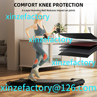 Be suitable for Under Desk , Incline Walking Pad Treadmill 330lbs Capacity