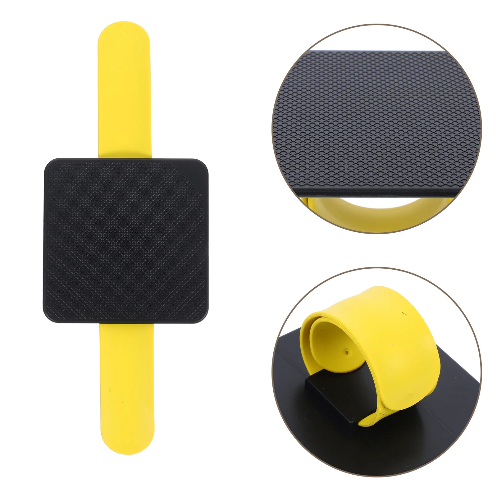 

Silicone Hair Dye Slap Bracelet Board Portable Soft Comfortable Wrist Highlighting Tool Hair Coloring Pad Home Salon