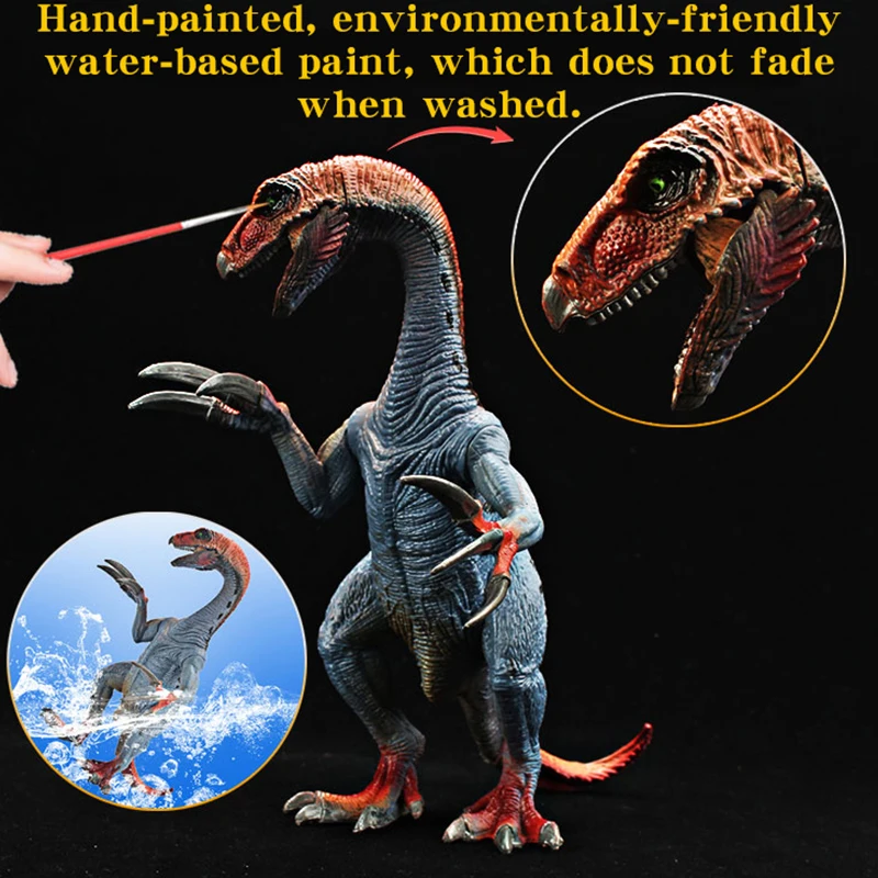 Prehistoric Jurassic Therizinosaurus Dinosaur PVC Action Figure