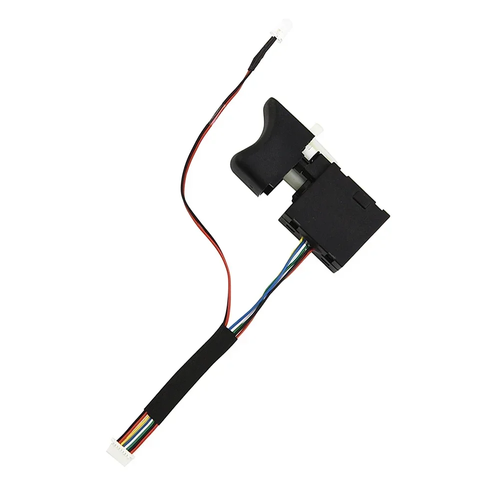 Power Tool Parts Workshop Equipment Speed Switch Brushless Replace Electric Drill Wrench Accessories For 2106/161/169 With Light