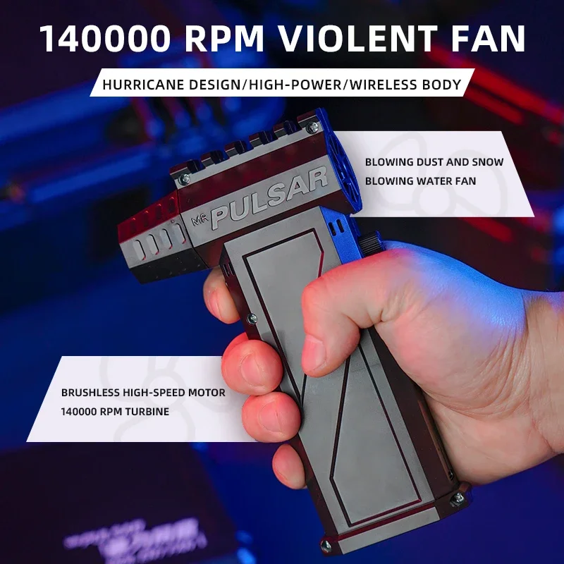 

New X3 140000 RPM Mini Turbo Jet Fan Multifunctional Mini Powerful Blower High Speed Ducted Fan High-Performance Brushless Motor
