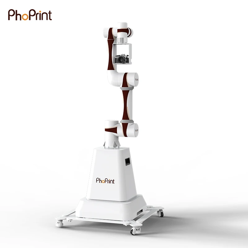Phoprint Automated Magic Glambot Robotic Arm Camera Glambot Photo Booth Machine