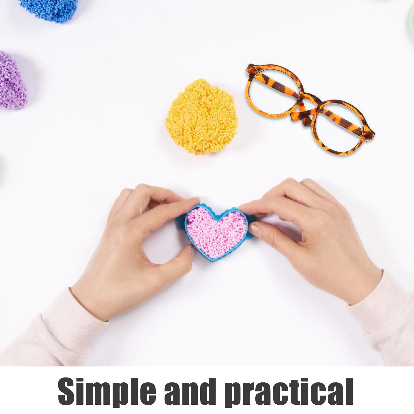 

4 шт. миниатюрные пластиковые очки для косплея и вечеринок, милые аксессуары, мини-очки для мини-солнцезащитных очков