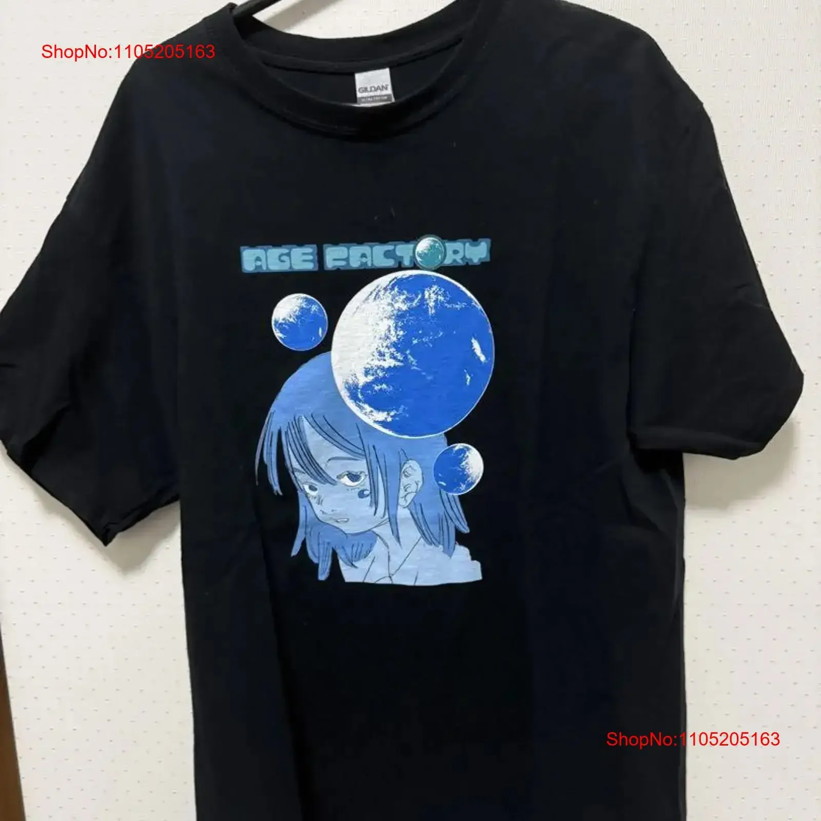 age factory jun inagawa collaboration T shirt vintage Washed Unisex Breathable Soft Slightly designer clothes Casual fashion
