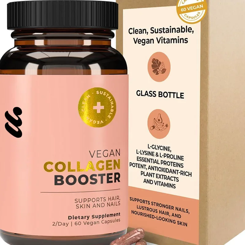 

Vegetarian collagen helps with collagen production - male and female collagen pills contain biotin and vitamin C