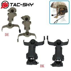 Tactische headset Fast Track ARC OPS-CORE helmadapter compatibel met ruisonderdrukking COMTA II COMTA III headset