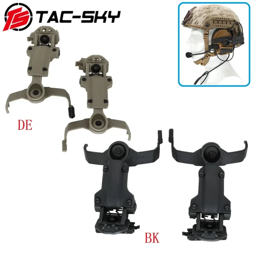 Tactical Headset Fast Track ARC OPS-CORE Helmet Adapter Compatible With Noise Reduction COMTA II COMTA III Headset