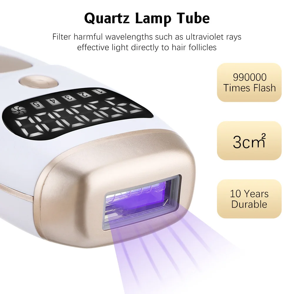 IPL Hair Removal Instrument Lip And Armpit Hair Removal Photon Rejuvenation Shaver Portable Home Comfortable