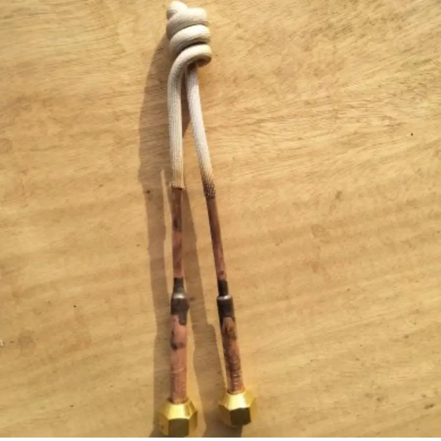 High frequency induction heating coil Induction heater head heating copper rings inner hole quenching annealing enlarge heating