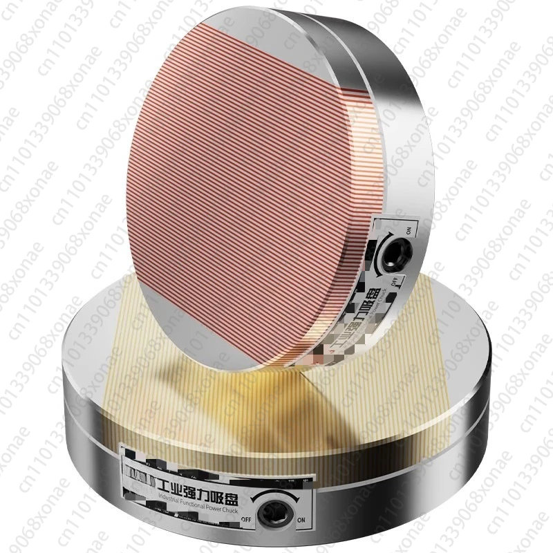 

Round Permanent Magnetic Suction Disks, Powerful Fine Mesh Disks for Grinder Lathe Wire Cutting Precision