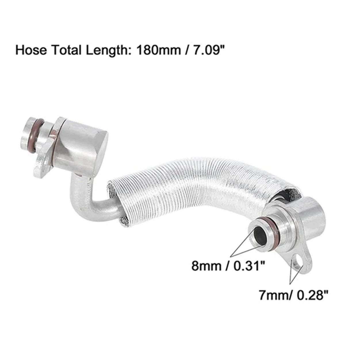 11538663517 11538663516 Left+Right Turbocharger Coolant Pipe Car for BMW 320I 328I 428I 528I X3 X4 X5