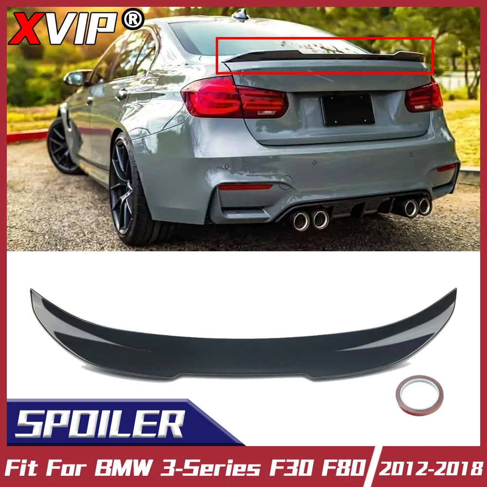 

XVIP 4-Door Sedan Glossy PSM Style Trunk Spoilers Wings For BMW 3 Series F30 F80 2012-2018 335i 328i Modified Ducktail Lip Wings