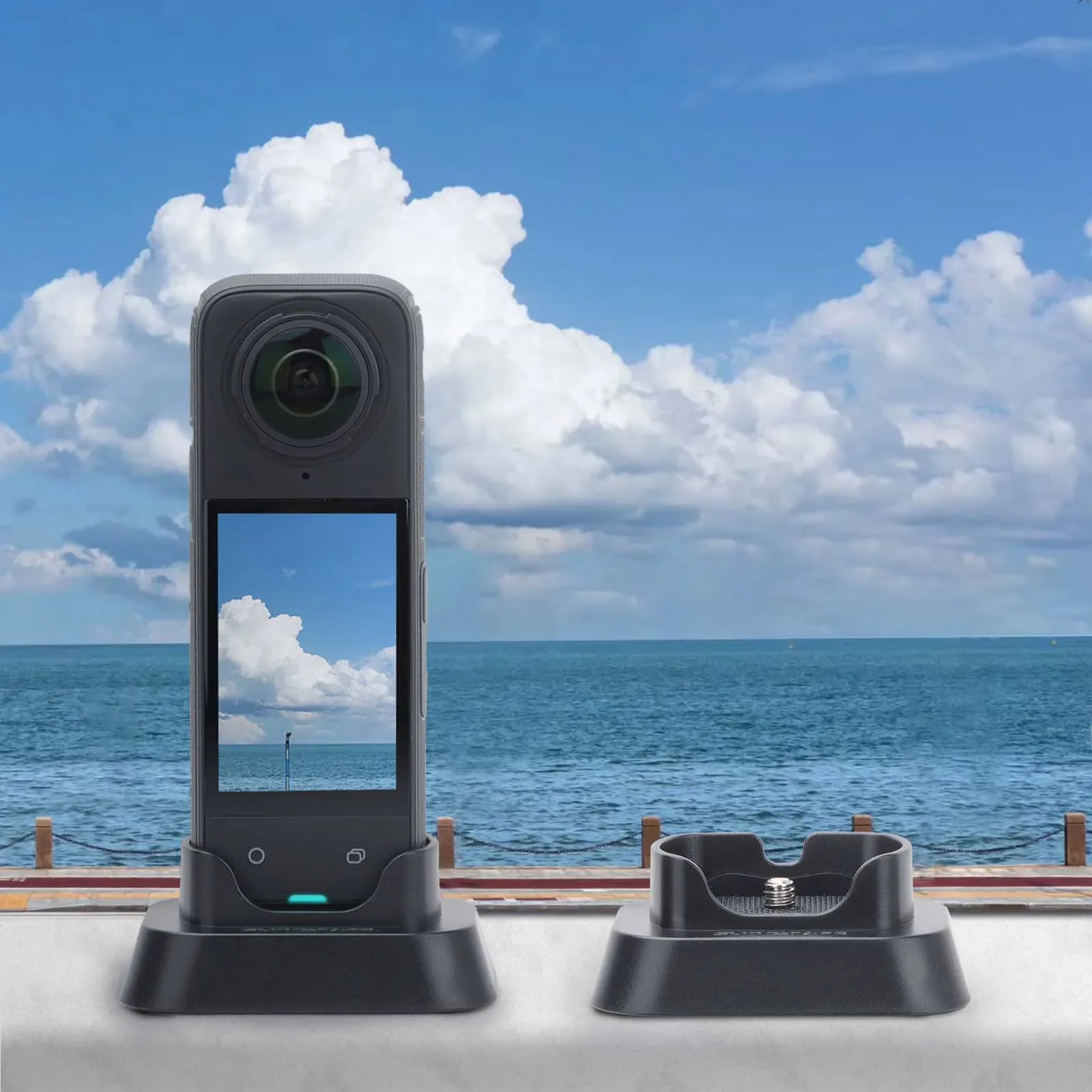 Sunnylife-Support pour caméra panoramique Insta360, accessoire de base