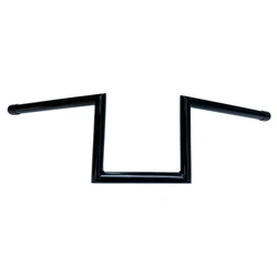 HCMT 1'' Handlebar 8'' Rise Z Bar Narrow Ape Hanger Fit for Harley Sportster Dyna Kawasaki Yamaha Chopper Bobber Cafe Racer