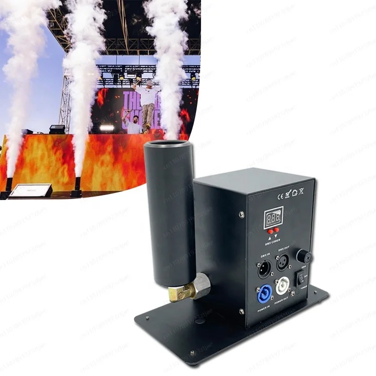 

150W Connect the CO2 Jet Machine Powerful Easy Control DMX512 DJ Cannon for Special Stage Effect Wedding Event Equipment