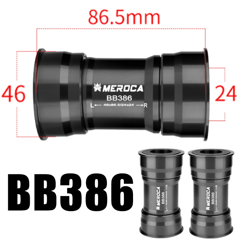 

BB386 24 мм велосипед BB BB386 нижний кронштейн пресс-фитинг BB386 24 давящийся нижний кронштейн для горного велосипеда