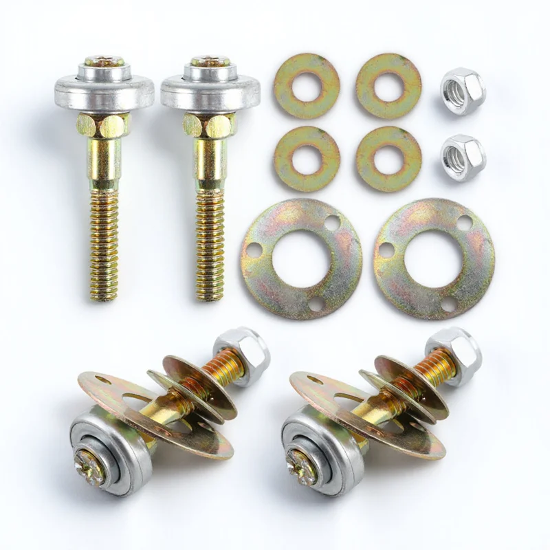 

4pcs Rocking Chair Bearing M8X45Mm Furniture Connecting Fitting Premium Iron Replacement For Glider Chair Hardware Accessories