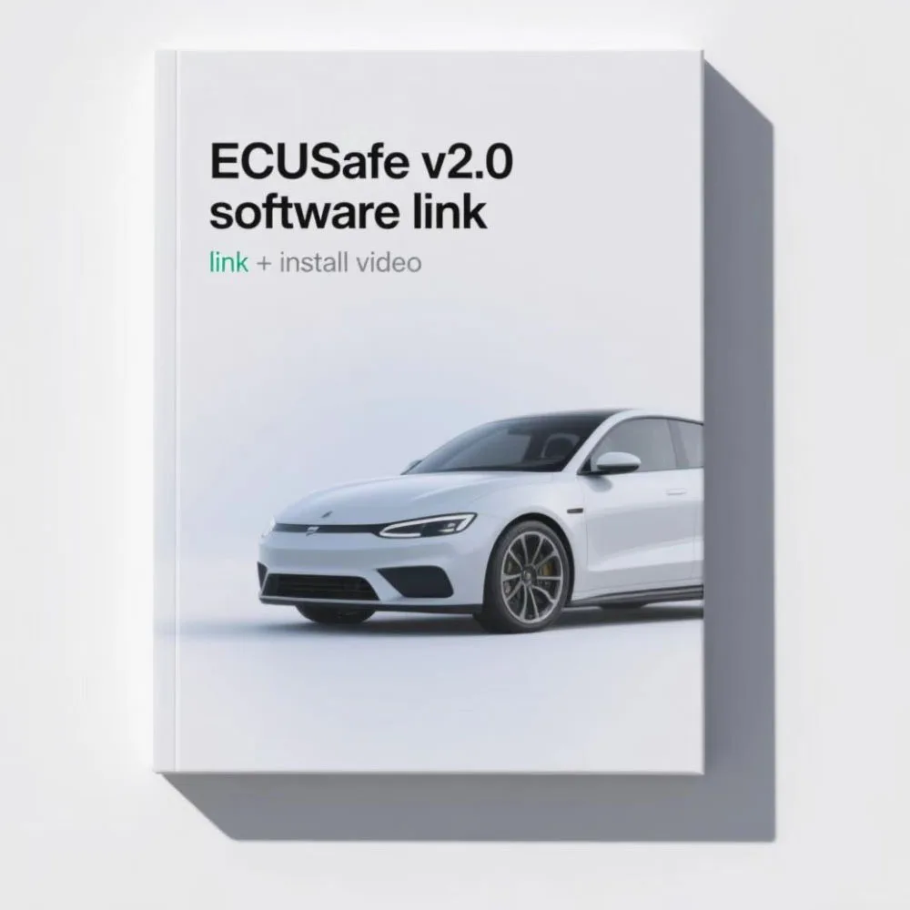 

ECU Safe 2,0 Venta caliente ECUSafe v2.0 software link + install video herramienta de diagnóstico Software para coches y camione