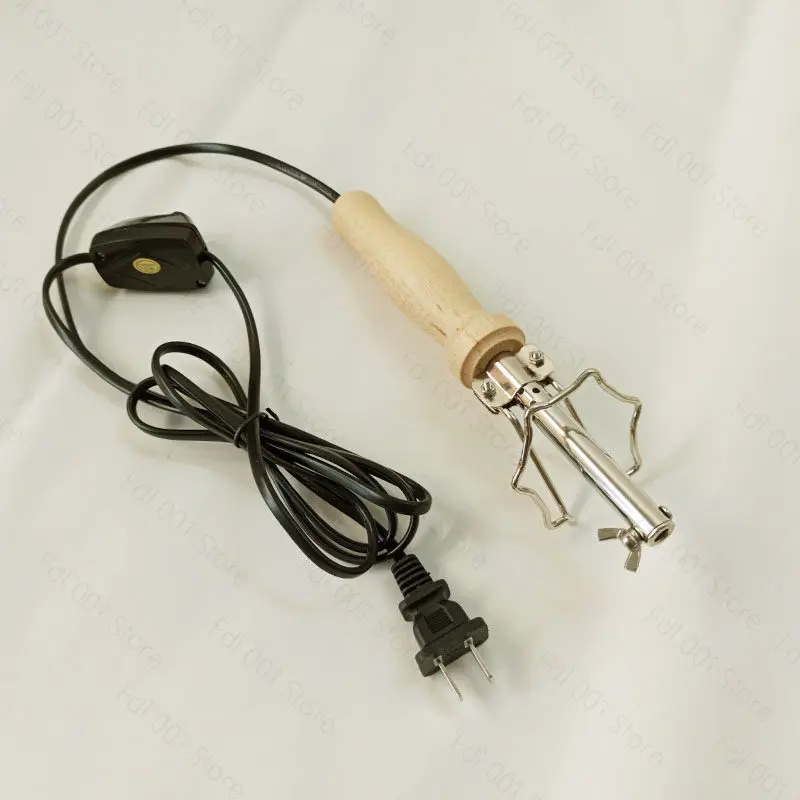 220V/110V ironing device handle solid wood handmade DIY flower making tool