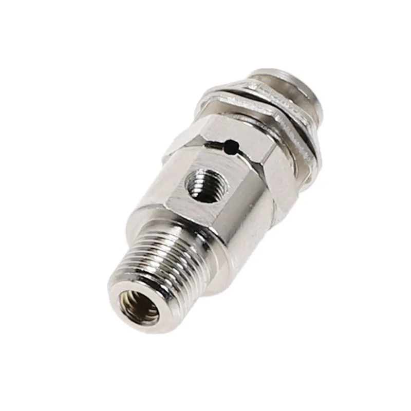 TAC-3P pneumatic air mechanical valve exhaust valve 2 position 3 way M5 internal thread 1/8