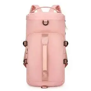 Bolsa tipo estilingue fitness de luxo 2025 para homens, bolsa de viagem de grande capacidade, bolsa de armazenamento de bagagem, mochila seca e molhada