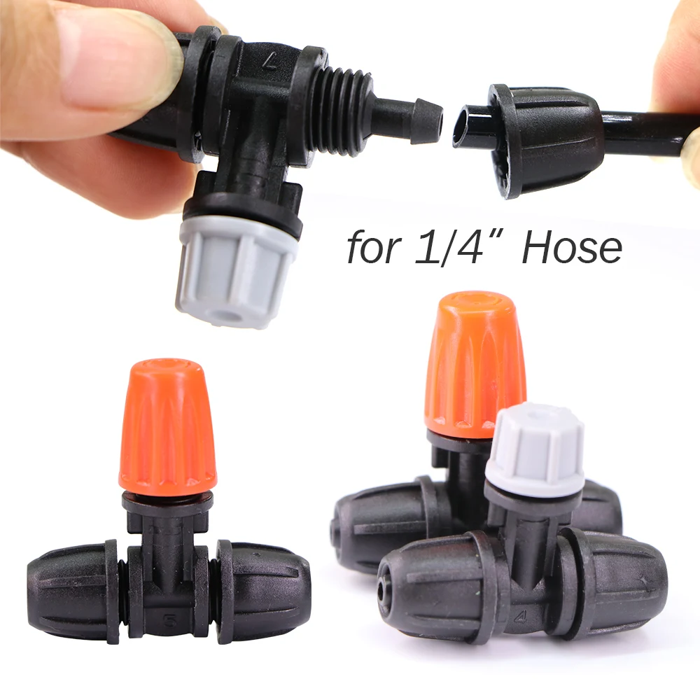 10-50PCS Garden Misting Nozzle for Agriculture Greenhouse 1/4