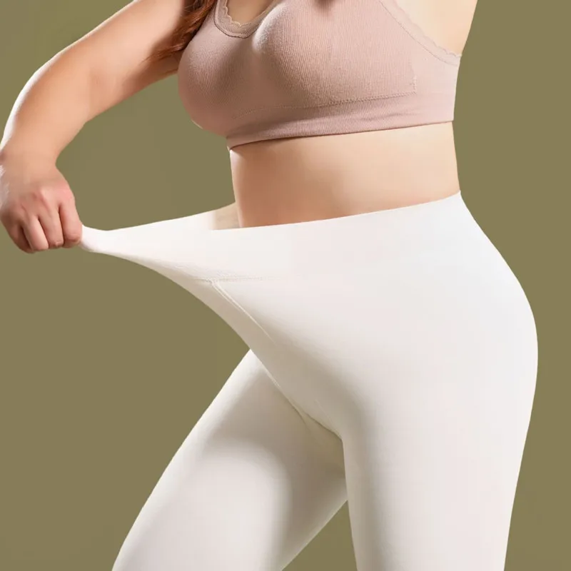 200D Plus Größe Warme Strumpfhosen Frauen Fleece Strumpfhosen Tanz Ballett Frau Dicke Warme Stretchy Strumpf Weibliche Weiße Strumpfhosen Mädchen – Detail 17
