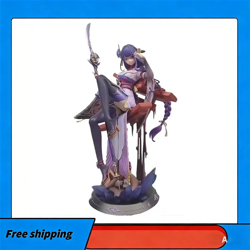 

Коллекционная фигурка аниме-героини Thunderbolt General 33 см: World One Heart Pure Land GK, модель для анимационных игр, украшение, игрушка, подарок